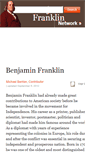 Mobile Screenshot of benjaminfranklinbio.com